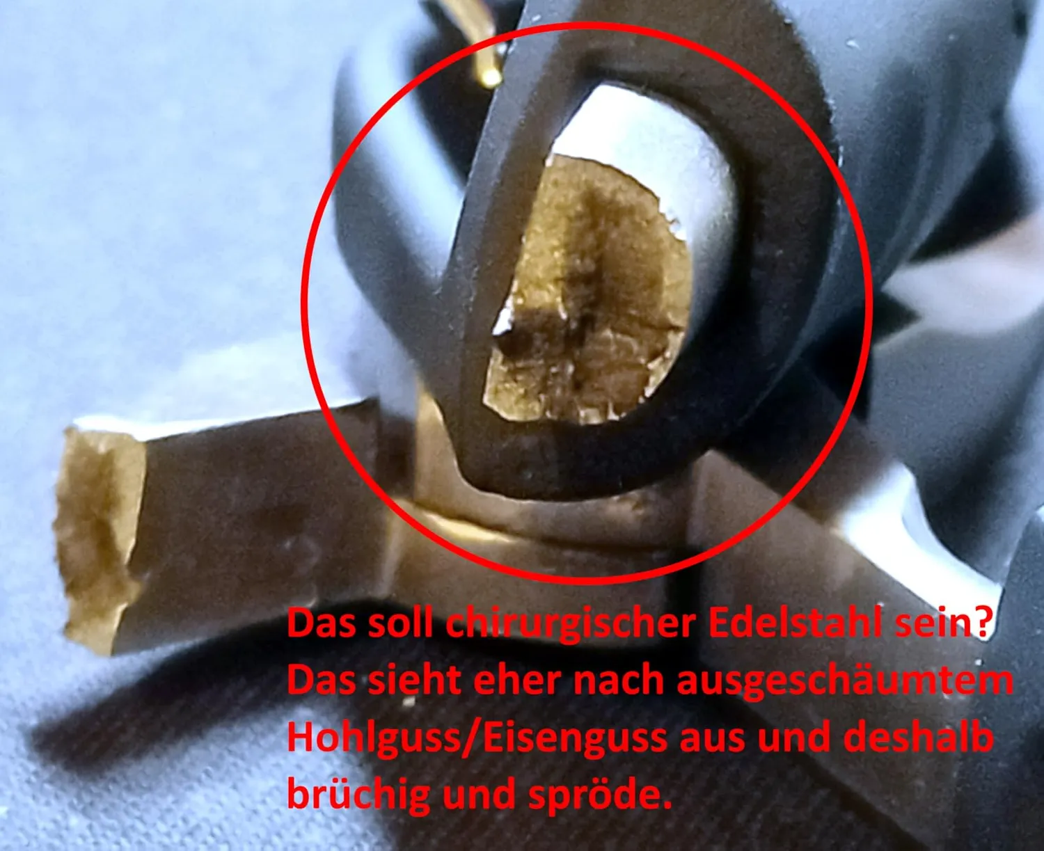 INXEN Profi Nagelzange Nagelknipser Edelstahl Flügelgriff