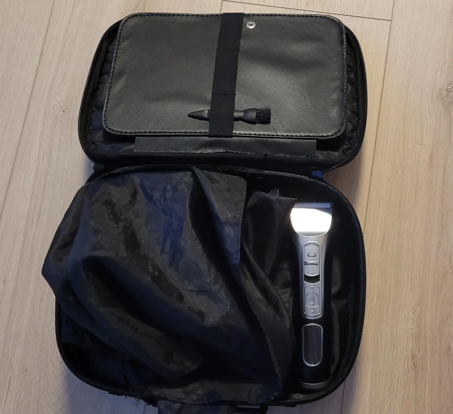 Noverlife Friseurtasche Schwarz Organizer groß
