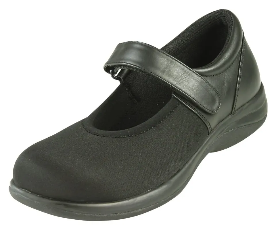 Medicool InStride Nellie Walking Schuhe schwarz Diabetiker