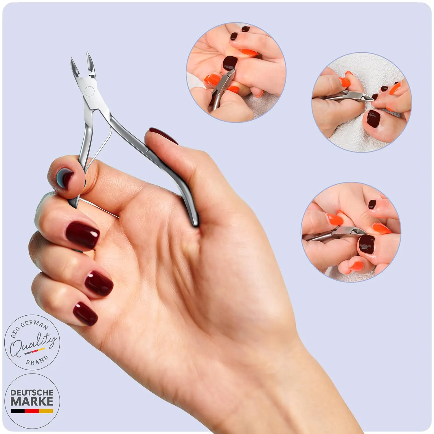 Titania Hands Nagelhautzange 10 cm Edelstahl Cutter