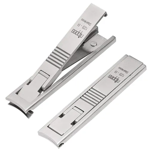 Nippes Solingen Classic Reise-Nagelknipser 6 cm Edelstahl Etui