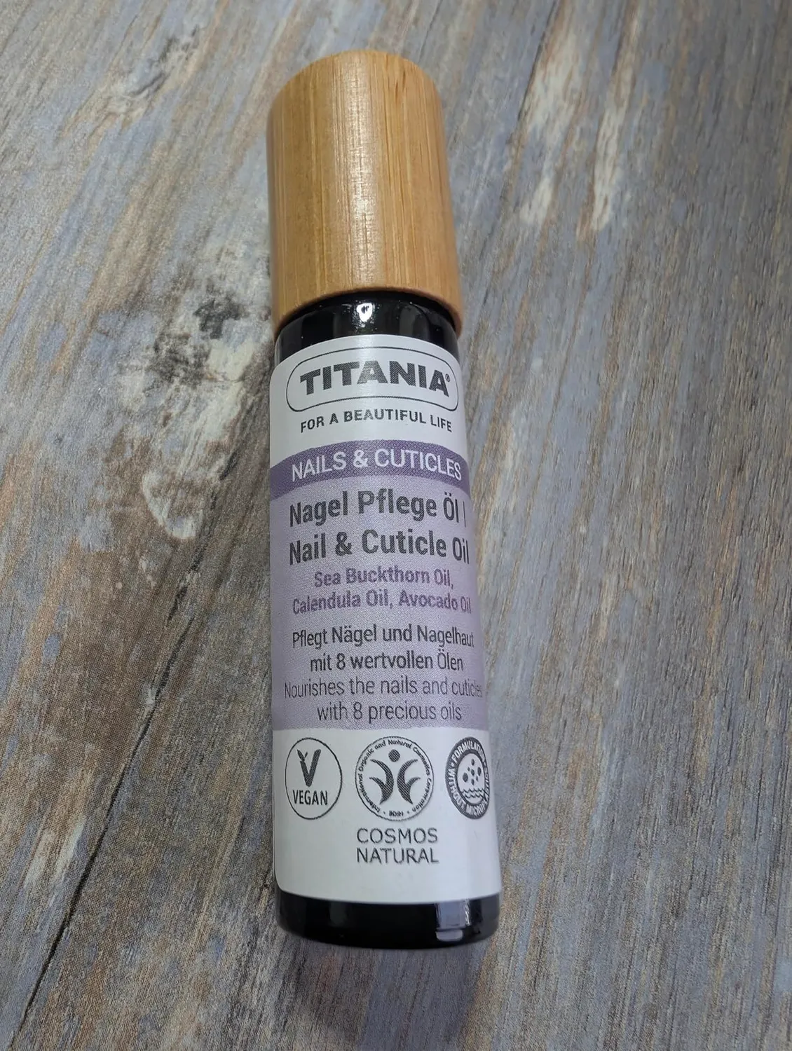 Titania Nagelöl Roller Cuticle Oil 10 ml vegan