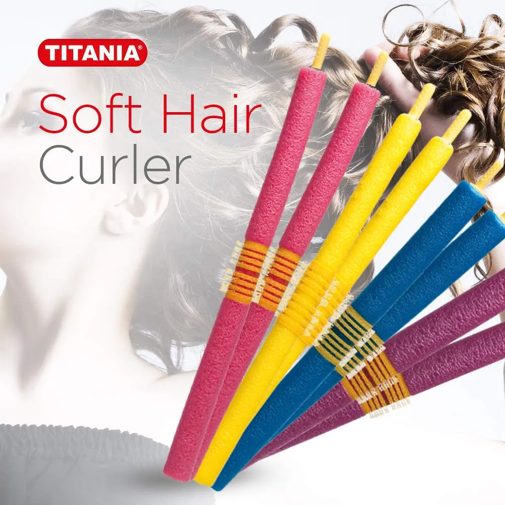 Titania Softwickler 12x180 mm Schaum 5 Stück