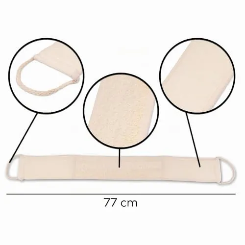 K-Pro Luffa Rückenschrubber 77 cm Massagegurt