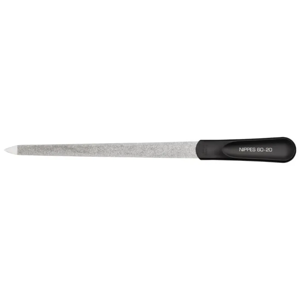 Nippes Solingen Saphir-Nagelfeile 20 cm vernickelt Maniküre