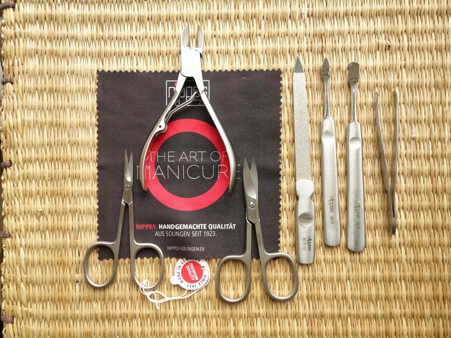 Nippes Solingen Verde Maniküre-Set 3-teilig Eukalyptus vegan