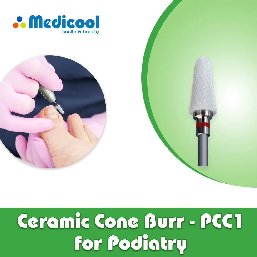 Medicool Pro Bits PCC1 Keramik Fräserbit fein für Fußpflege