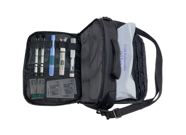 Medicool GLP-1 Kühltasche Groß mit Kühlakku
