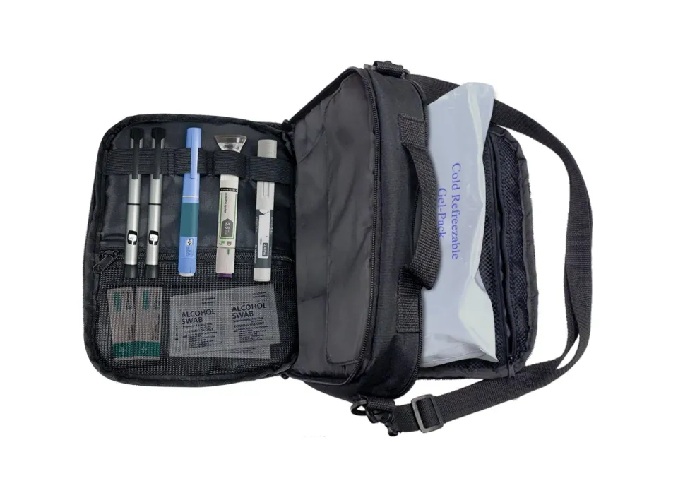 Medicool GLP-1 Kühltasche Groß mit Kühlakku