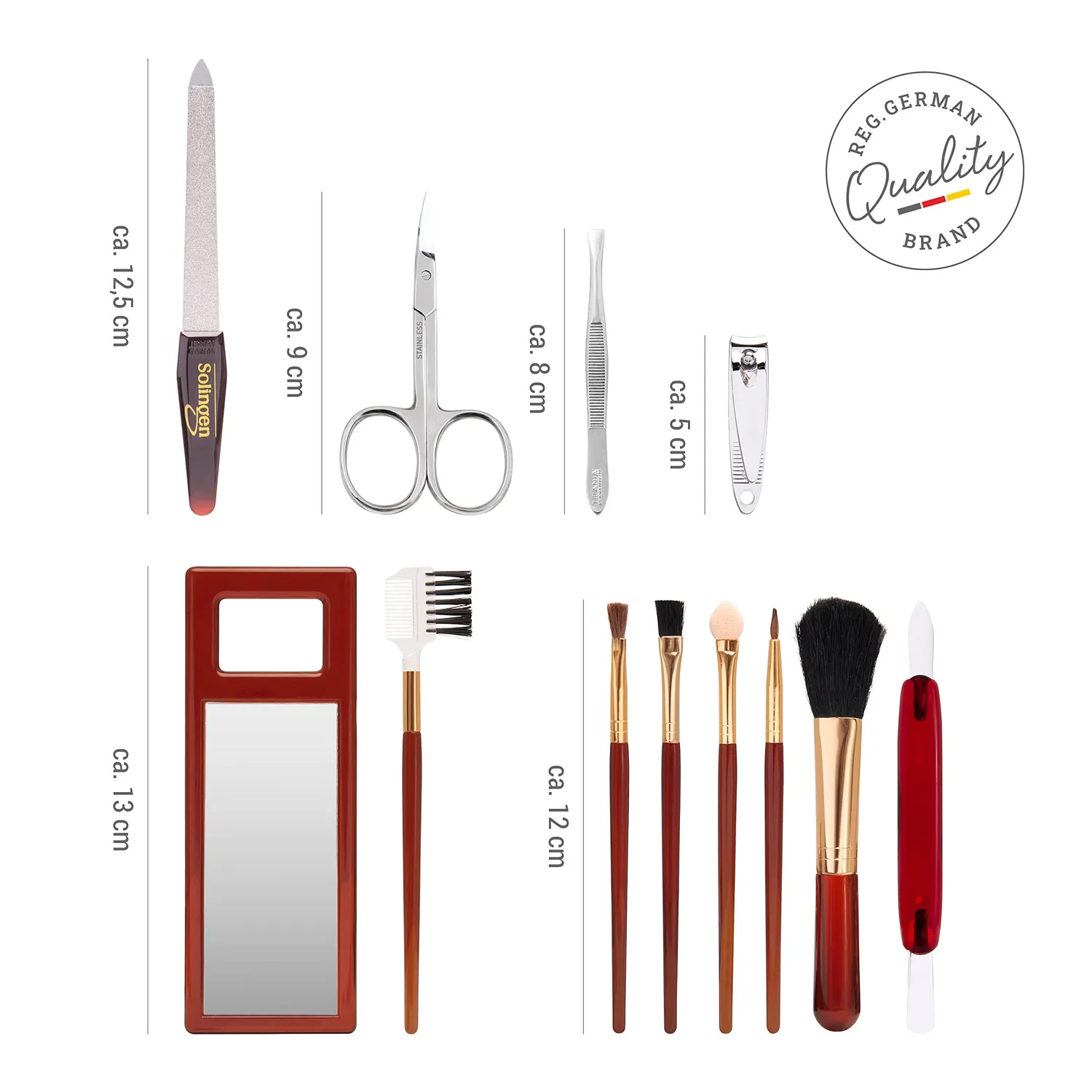 Titania Lady's Manicure Set Maniküre-Set 12-tlg Blister