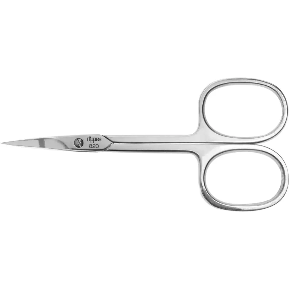 Nippes Solingen Hautschere Linkshänder 9 cm gebogen