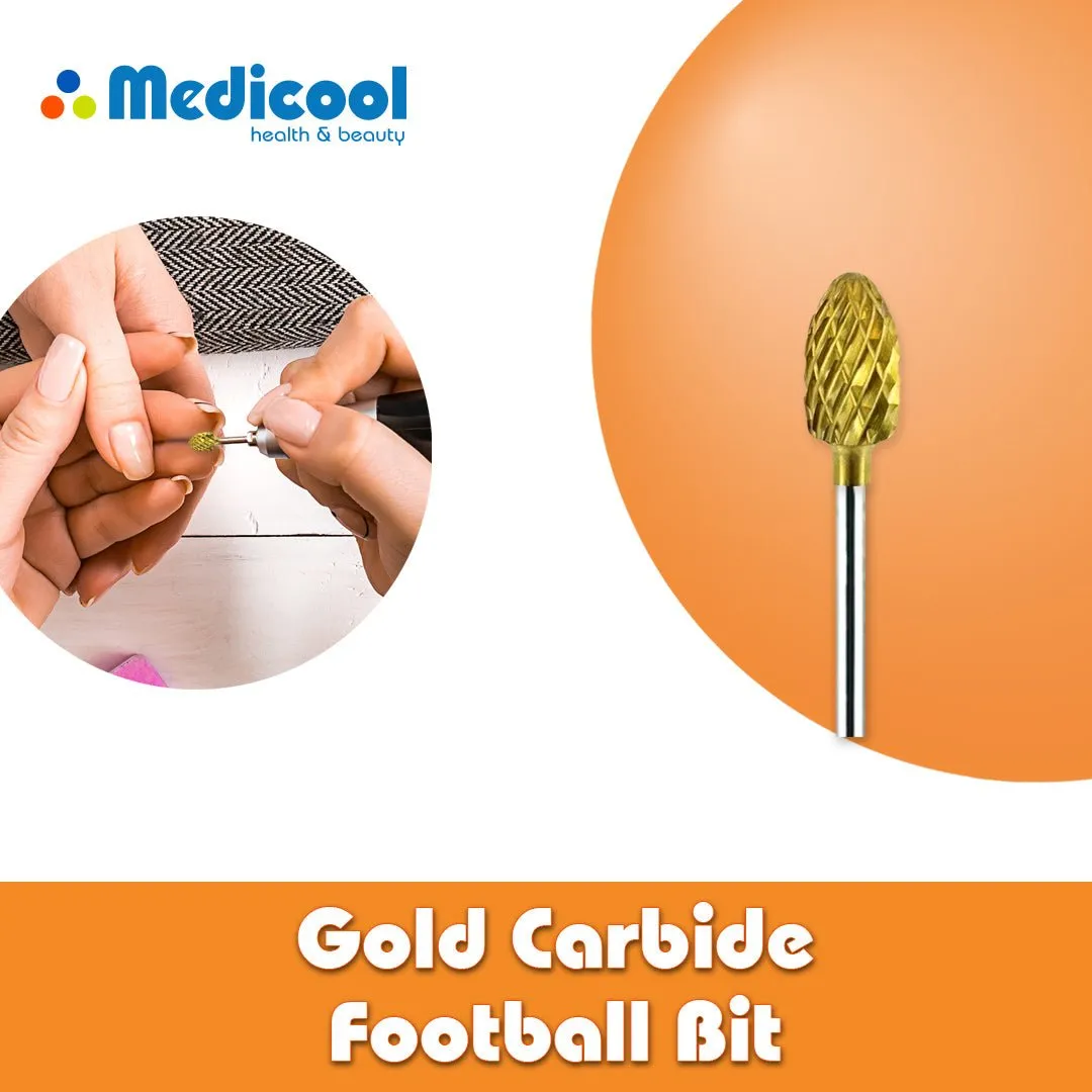 Medicool Pro Bits CC5 Fräsbit Football einzeln Hartmetall