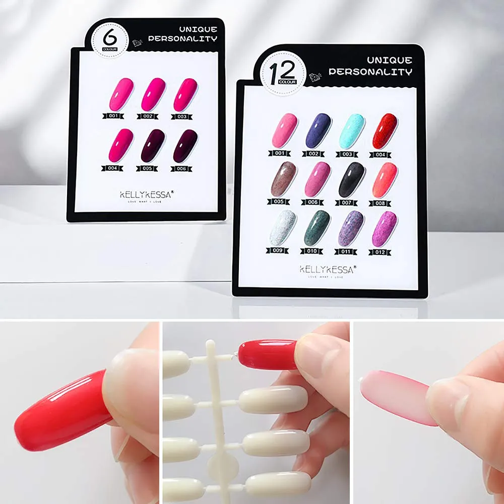 Noverlife Nagelspitzen flach Display 600 Stück 2,5 cm