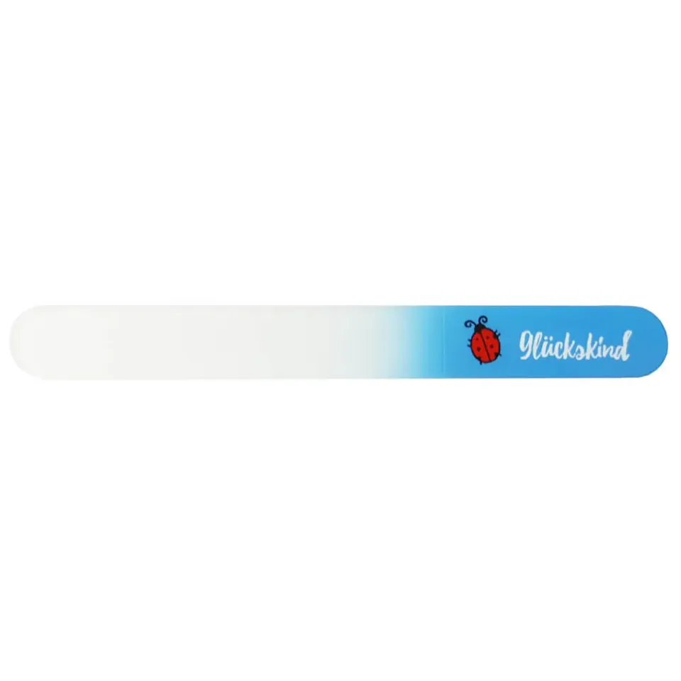Canal Instrumente Baby Glasnagelfeile Nagelfeile weiß 9 cm sanft