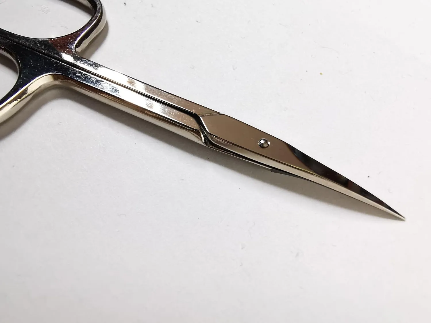 Nippes Solingen Hautschere Linkshänder 9 cm gebogen