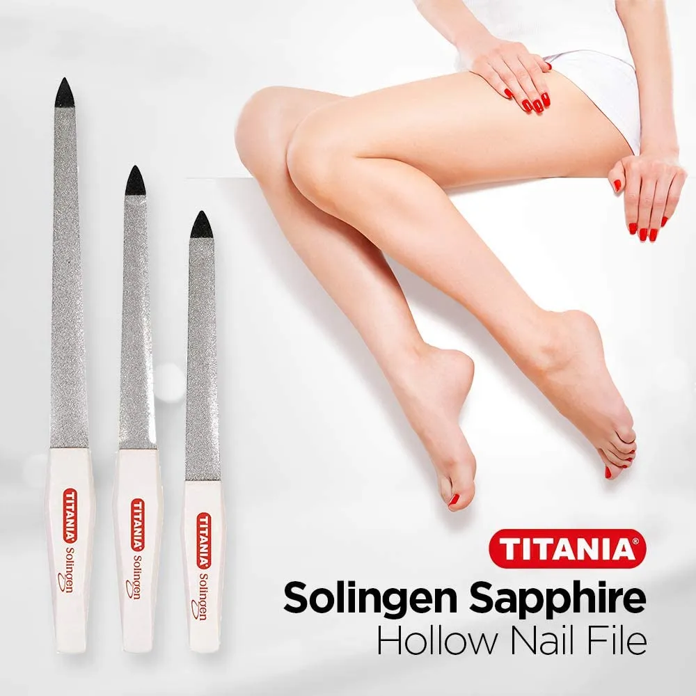 Titania Solingen Saphir-Hohlfeile 5 Nagelfeile 1er Pack