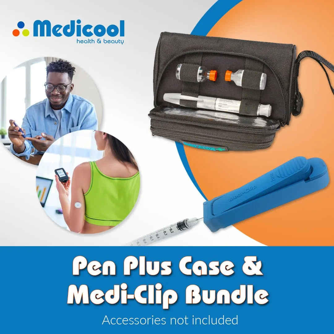 Medicool PenPlus Insulintasche Set mit Medi-Clip kühlend