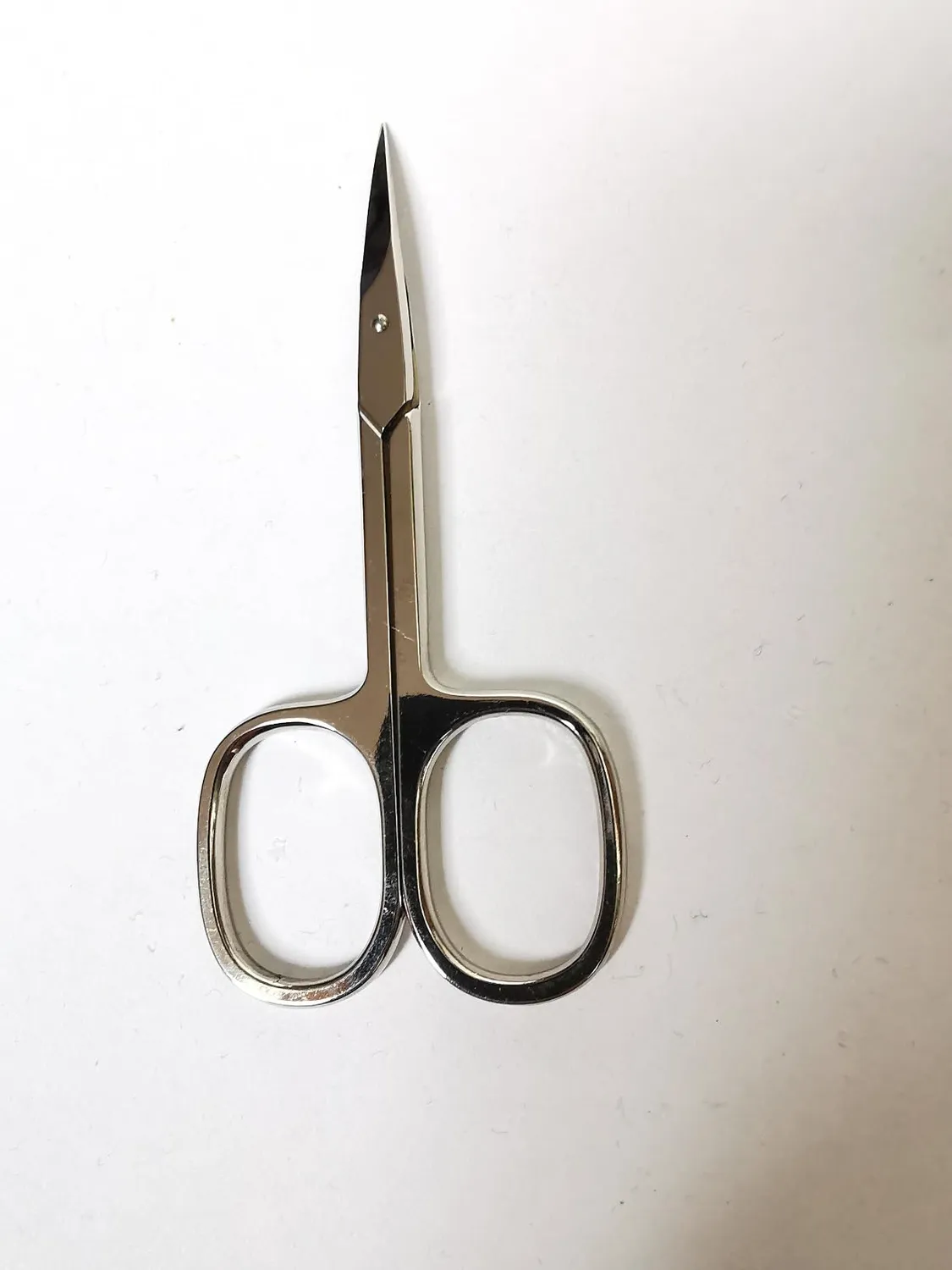 Nippes Solingen Hautschere Linkshänder 9 cm gebogen