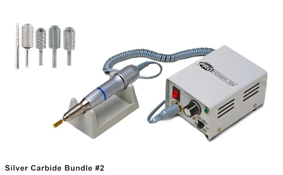 Medicool Pro Power 35K Nagelfräse Ceramic Bits Bundle