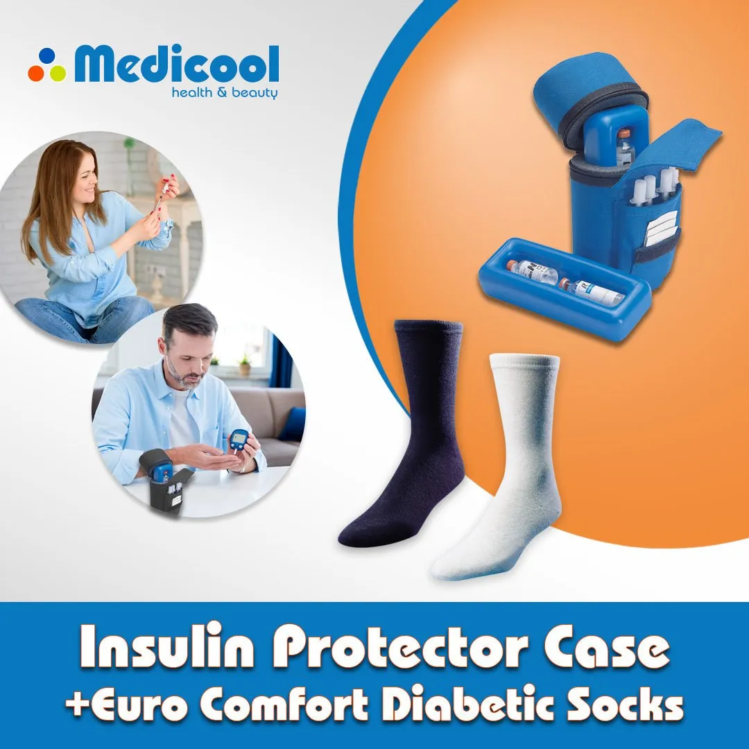 Medicool Insulin Protector Kühltasche Socken Set