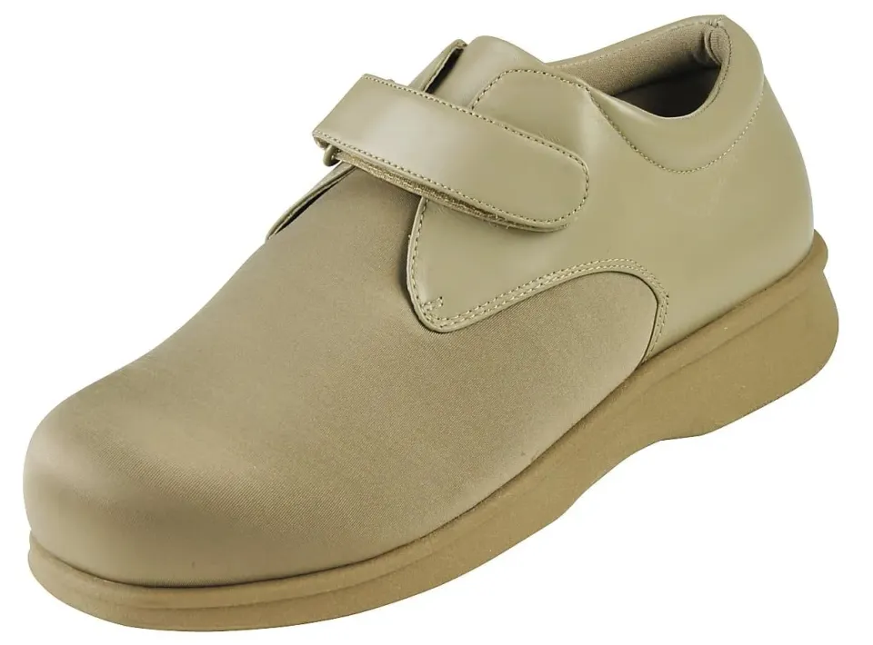 Medicool InStride Soft Step Orthoschuhe Taupe Schnürer