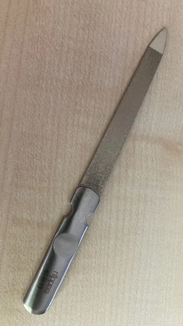 Nippes Solingen Locks Maniküre Set 5-teilig Leder schwarz