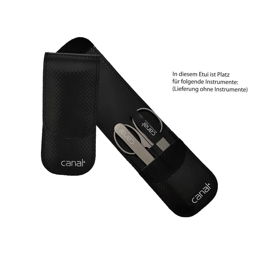 Canal Instrumente 5378 Reise-Etui Schwarz LKW-Plane leer