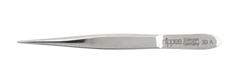 Nippes Solingen Pinzette Gerade Nr.38A 9 cm Edelstahl