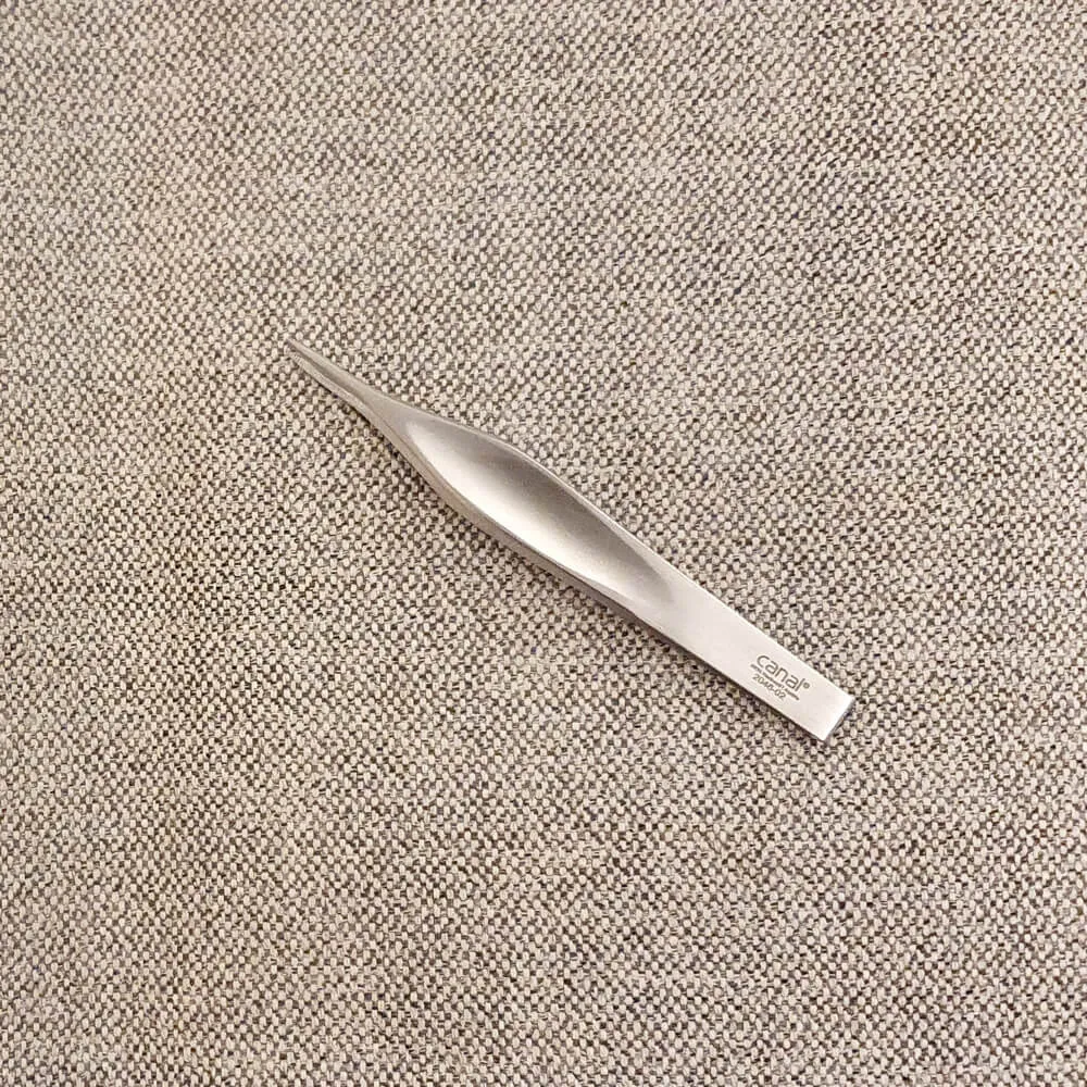 Canal Spezial Splitterpinzette gerade 11 cm Edelstahl