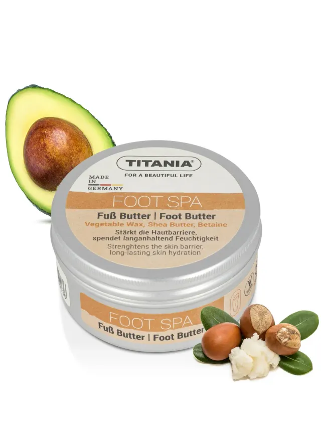 Titania Fußbutter Fußcreme 100 ml Sheabutter