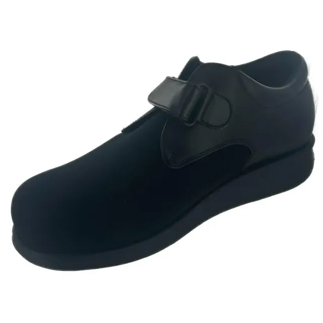 Medicool InStride Soft Step Velcro Diabetikerschuhe Schwarz 10W