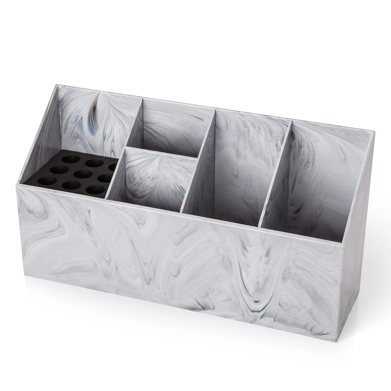 Noverlife Scherenhalter groß Marmormuster Salon Organizer