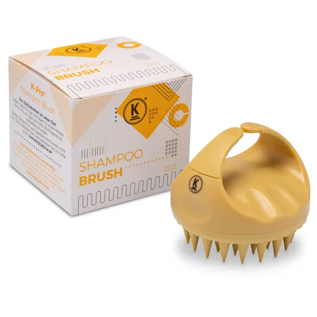 K-Pro Shampoo Massage Bürste Silikon für Kopfhaut
