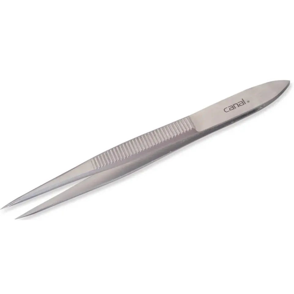 Canal Instrumente 2096-02 Splitterpinzette rostfrei 8 cm präzise