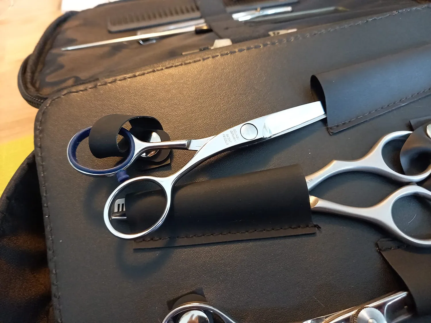 Noverlife Friseurtasche Schwarz Organizer groß
