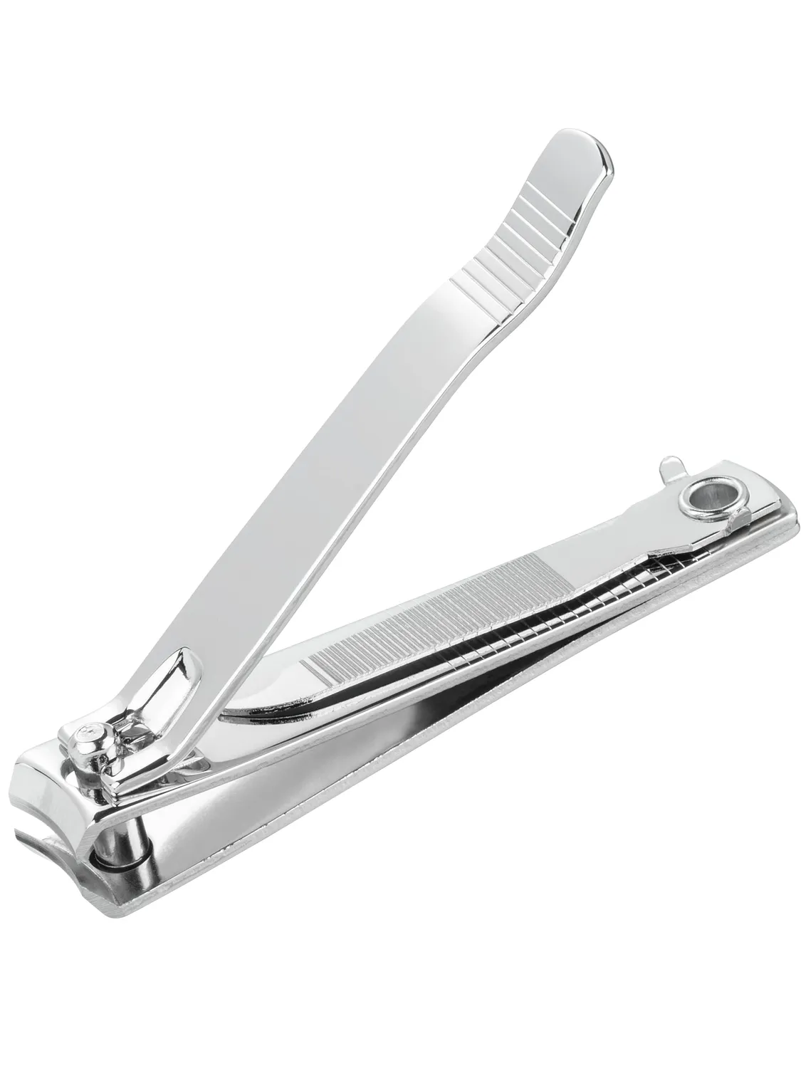Titania Nagelknipser Set 2-teilig mit Feile silber
