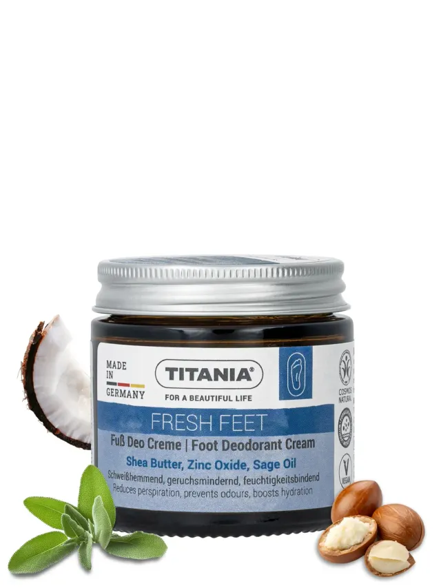 Titania Foot Fuß Deo Creme Citrus 40 ml vegan