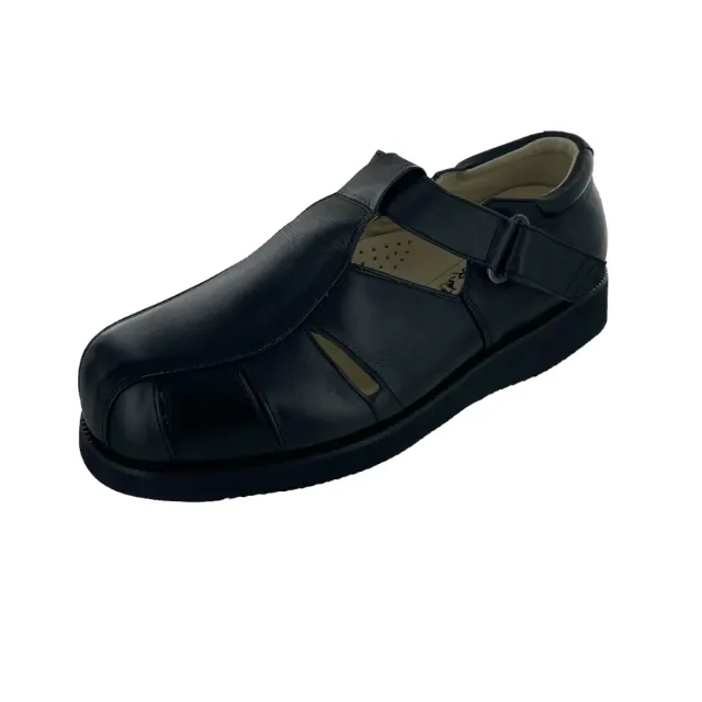 Medicool Apis 9504 Boxer Zusatz-Tiefe Komfortschuh Schwarz 11 4E