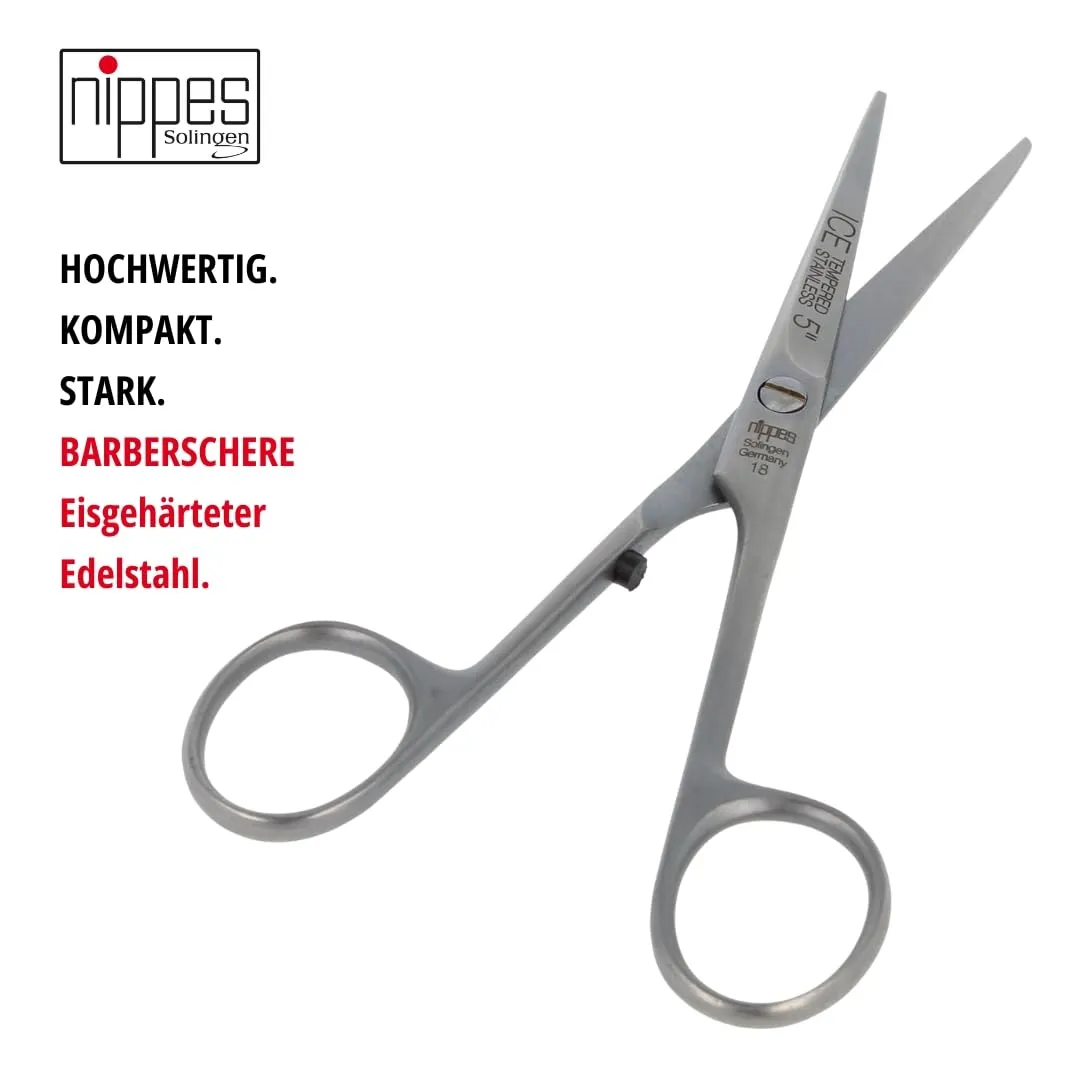 Nippes Solingen Barber Schere 13 cm Edelstahl