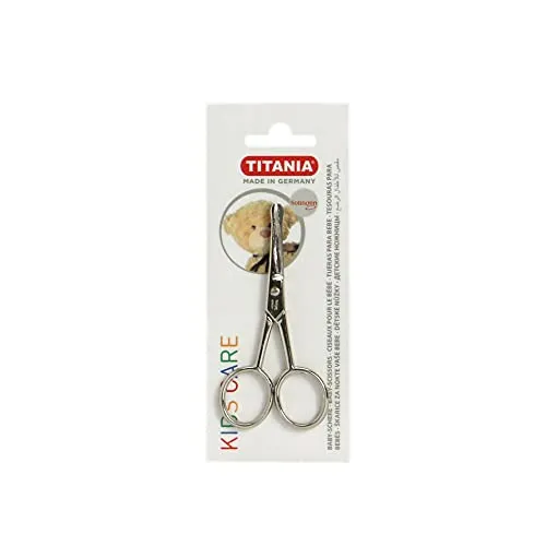 Titania Solingen Babyschere 9,5 cm abgerundet