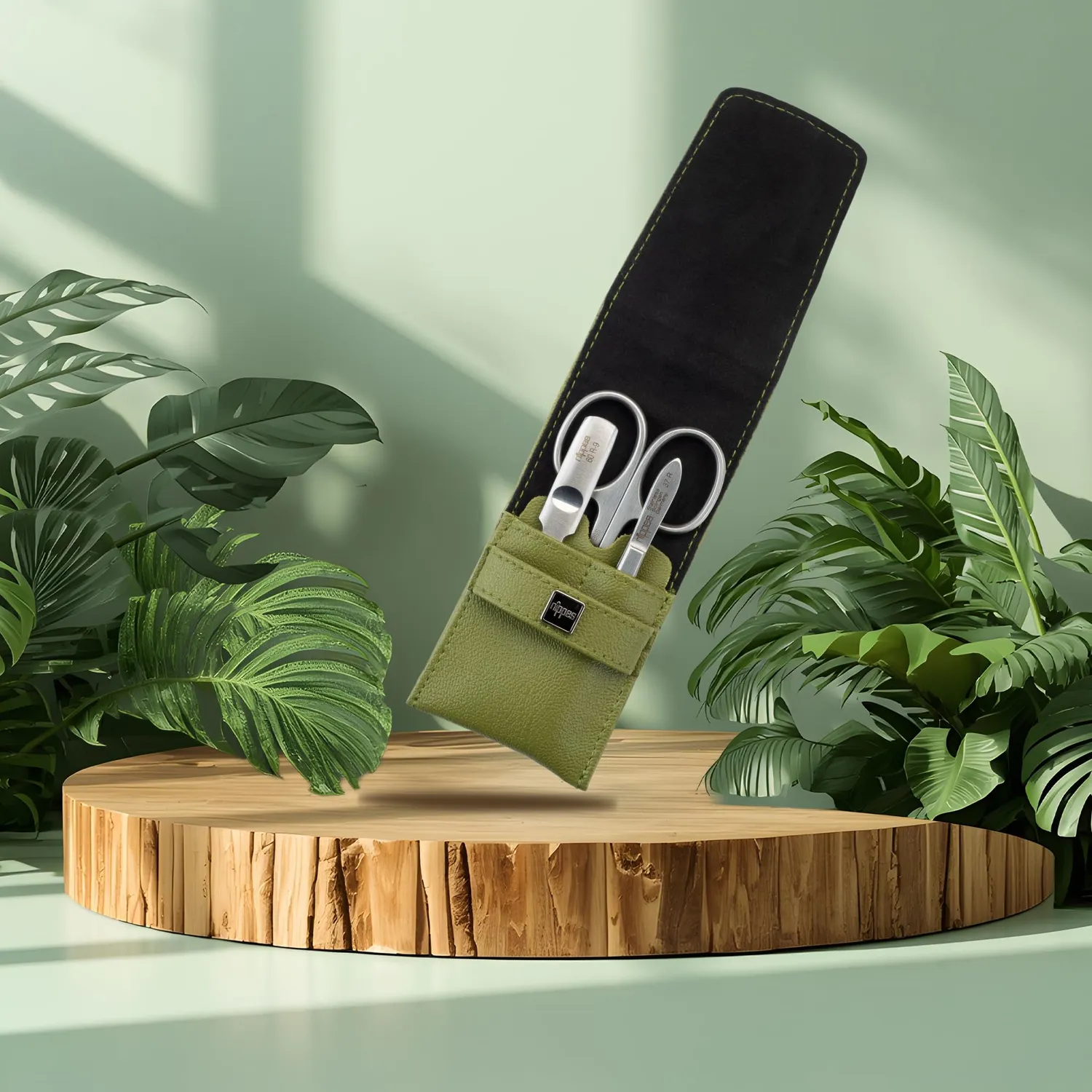 Nippes Solingen Verde Maniküre-Set 3-teilig Eukalyptus vegan
