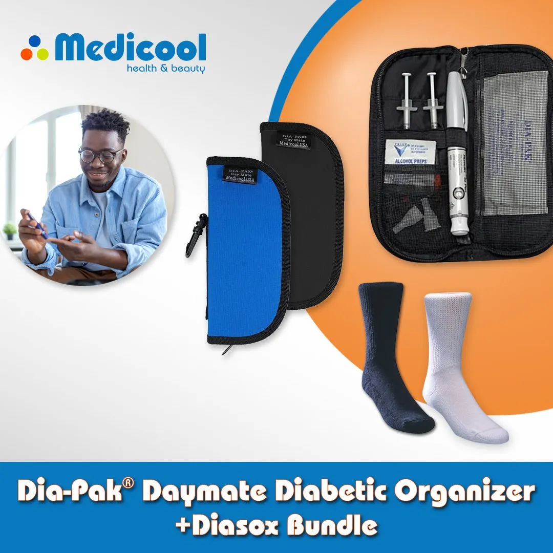 Medicool Dia-Pak Daymate Insulintasche mit Diasox Socken