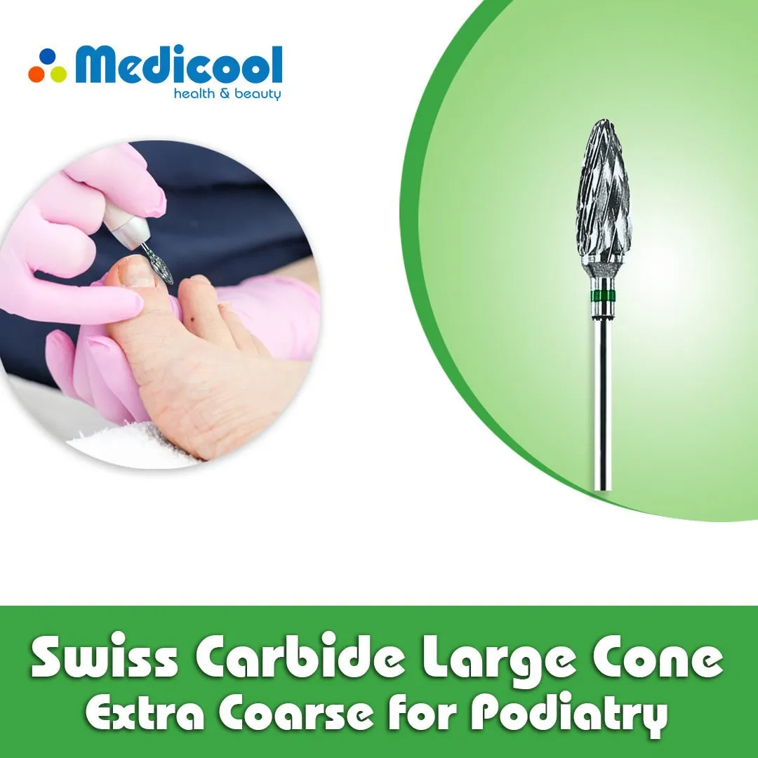 Medicool Swiss Carbide Large Cone Fräser Extra Grob