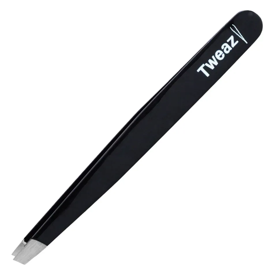 K-Pro Tweazy Pinzette schräg Edelstahl 9,5 cm