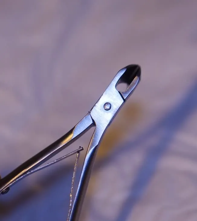 K-Pro Hautzange Edelstahl 12 cm für Hand und Fuß