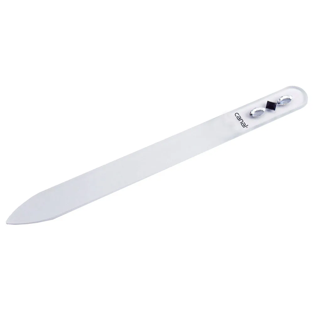 Canal Instrumente Hartglasfeile Nagelfeile bunt 14 cm sterilisierbar