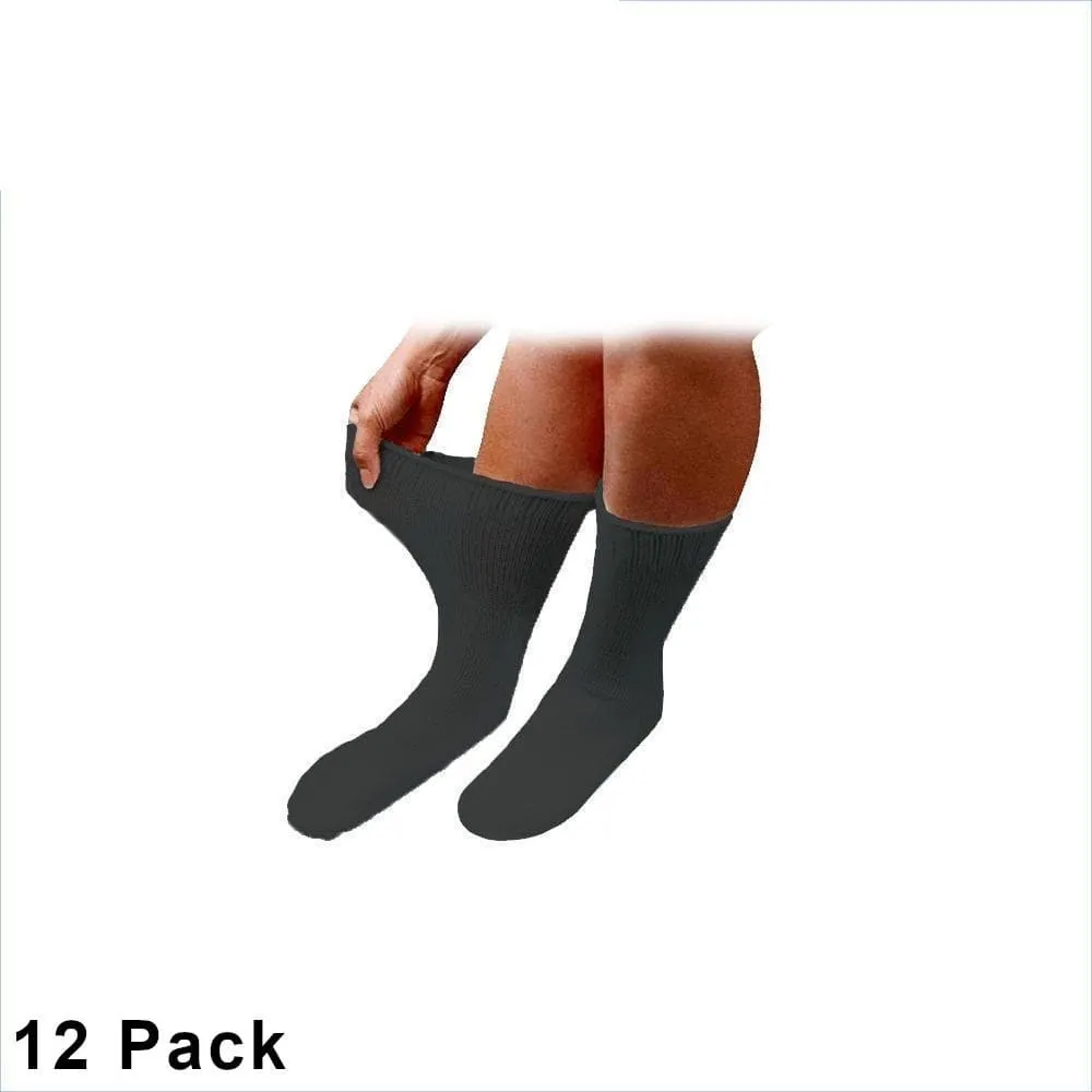 Medicool DiaSox Plus Diabetikersocken Baumwolle schwarz