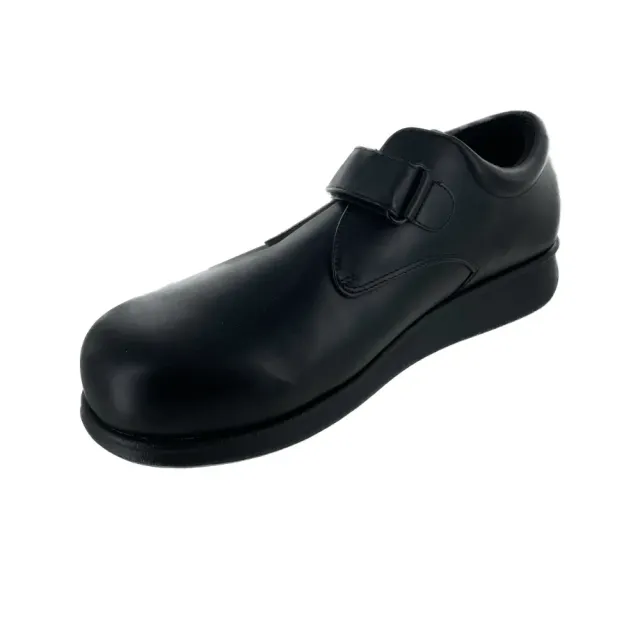 Medicool InStride Sure Strap Diabetikerschuhe Schwarz 12,5XW