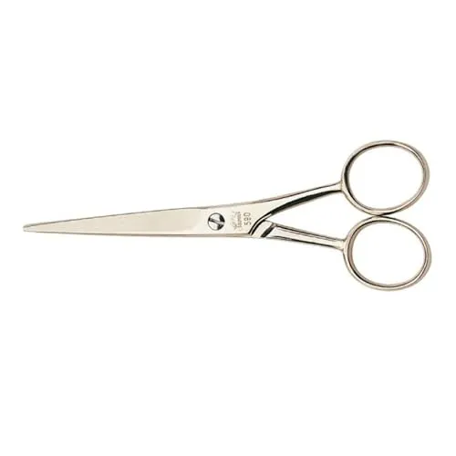 Nippes Solingen Bartschere 13 cm gehärteter Stahl