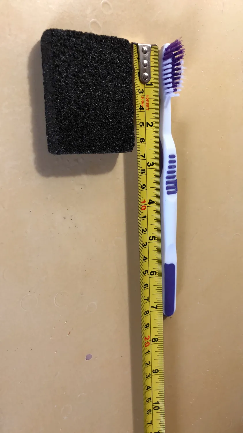 Titania Schwefel-Bims extra hart Bimsstein schwarz 14 g